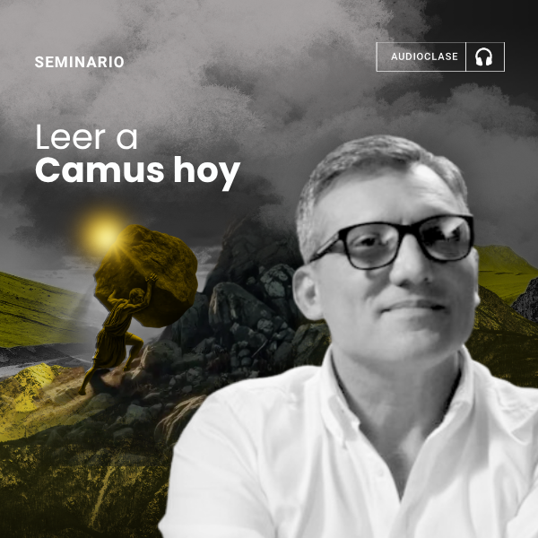 FLYER DE PRODUCTO AUDIO - LEER A CAMUS HOY